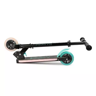 Story Party Kids Scooter mit LED-Tafel, schwarz