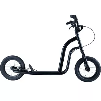 Kinder-Roller Story One Air mit aufblasbaren Rädern, schwarz Kinder-Roller Story One Air mit aufblasbaren Rädern, schwarz