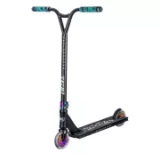 NKD Diesel Stunt Freestyle Scooter, Schwarz und Regenbogen