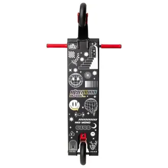 Freestyle-Roller NKD Mono, Schwarz-Rot