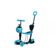 Kinder-Roller 3in1 BERUŠKA mit LED-Rädern, blau