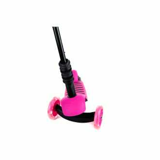 Kinder-Roller 3in1 BERUŠKA mit LED-Rädern, rosa Kinder-Roller 3in1 BERUŠKA mit LED-Rädern, rosa