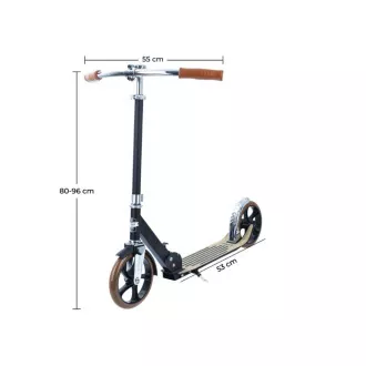 Klappbarer Roller Story Compass 200mm, schwarz