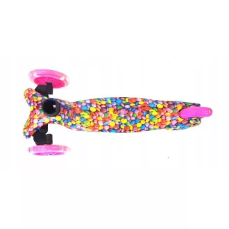 MINI SCOOTER dreirädriger Scooter mit leuchtenden Rädern, BONBON MINI SCOOTER dreirädriger Scooter mit leuchtenden Rädern, BONBON