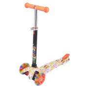 MINI SCOOTER dreirädriger Scooter mit leuchtenden Rädern, EMOJI - Unverpackt