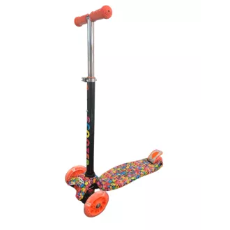 Dreirädriger Scooter MAXI SCOOTER mit beleuchteten Rädern, BONBON oder Dreirädriger Scooter MAXI SCOOTER mit beleuchteten Rädern, BONBON oder