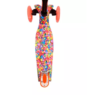 Dreirädriger Scooter MAXI SCOOTER mit leuchtenden Rädern, BONBON, rosa