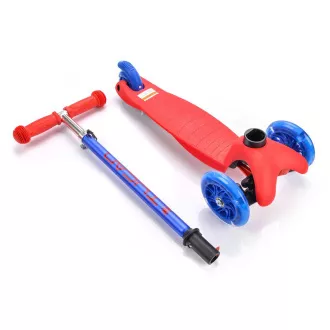 Dreirädriger Motorroller MTR MINI SCOOTER BLUSH, LED-Räder