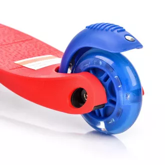 Dreirädriger Motorroller MTR MINI SCOOTER BLUSH, LED-Räder