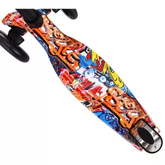 Dreirädriger Kinder-Roller MAXI SCOOTER STREET-ART