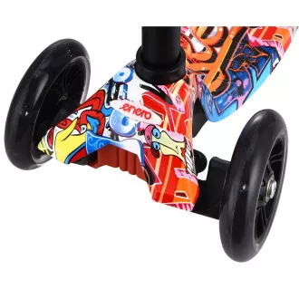 Dreirädriger Kinder-Roller MAXI SCOOTER STREET-ART