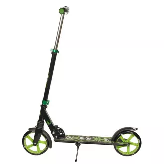 Scooter PB SKULL 2023 mit Ständer, 200mm, schwarz-grün Scooter PB SKULL 2023 mit Ständer, 200mm, schwarz-grün