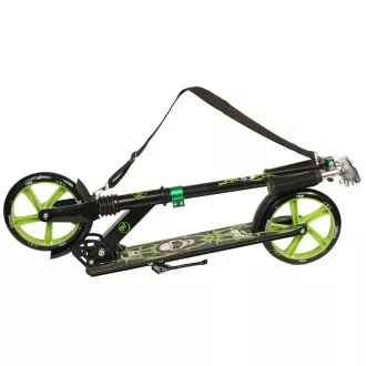 Scooter PB SKULL 2023 mit Ständer, 200mm, schwarz-grün Scooter PB SKULL 2023 mit Ständer, 200mm, schwarz-grün