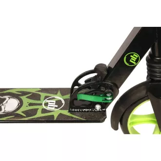 Scooter PB SKULL 2023 mit Ständer, 200mm, schwarz-grün Scooter PB SKULL 2023 mit Ständer, 200mm, schwarz-grün