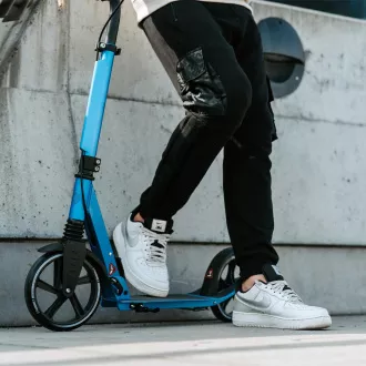 Klapproller MOVINO City Comfort , schwarz - Blue Edition Klapproller MOVINO City Comfort , schwarz - Blue Edition
