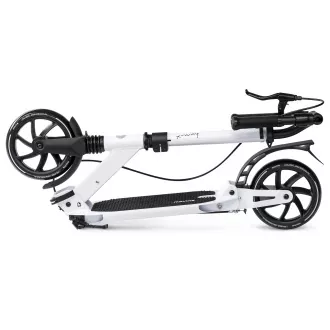 Klapproller MOVINO X-Way mit Hand- und Fußbremse, weiß