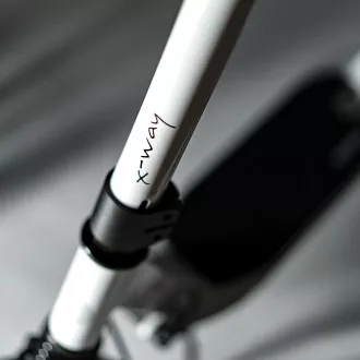Klapproller MOVINO X-Way mit Hand- und Fußbremse, weiß