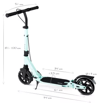 Klapproller MOVINO X-Way mit Hand- und Fußbremse, neuwertig