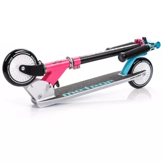 Klappbarer Roller MTR Sunny X, 120 mm, rosa-blau