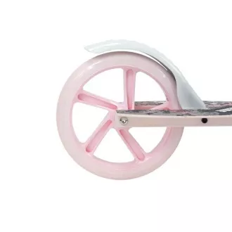 Klappbarer Roller NEX PINK SKULL 205mm
