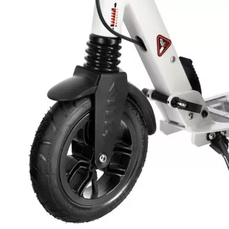 Klappbarer Roller NEX208T, gepumpte Räder 200mm, weiß