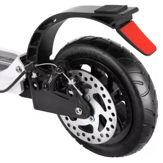 Klappbarer Roller NEX208T, gepumpte Räder 200mm, weiß