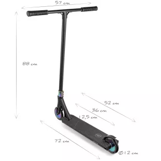 Freestyle-Roller MOVINO Stunt Kräken Neochrome
