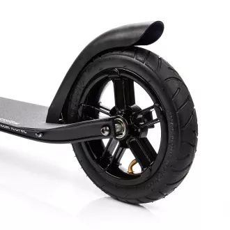 Klappbarer Roller MTR ICONIC mit aufblasbaren 20 cm Rädern, schwarz
