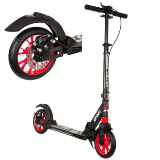 Klapproller ENERO ULTRA SPEED mit Scheibenbremse, 200mm, schwarz