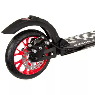 Klapproller ENERO ULTRA SPEED mit Scheibenbremse, 200mm, schwarz