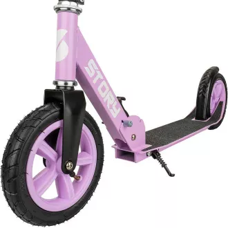 Klappbarer Scooter Story Civic Comfort mit aufblasbaren Rädern, lila Klappbarer Scooter Story Civic Comfort mit aufblasbaren Rädern, lila