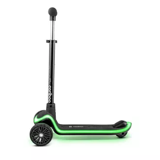Dreirädriger Kinderroller Cariboo LEDstar, schwarz Dreirädriger Kinderroller Cariboo LEDstar, schwarz