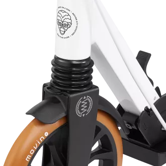 Klappbarer Roller MOVINO City Pro, WEISS-SchWARZ
