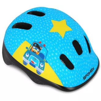 Kinderfahrradhelm FUN POLICE, 52-56 cm Kinderfahrradhelm FUN POLICE, 52-56 cm