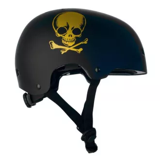 Freestyle Helm NKX Brain Saver, SchwarzGold, L (58-61cm)