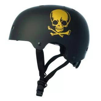 Freestyle Helm NKX Brain Saver, SchwarzGold, L (58-61cm)