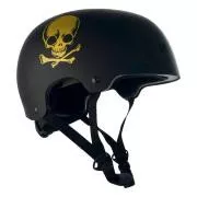 Freestyle Helm NKX Brain Saver, SchwarzGold, M (54-57cm)