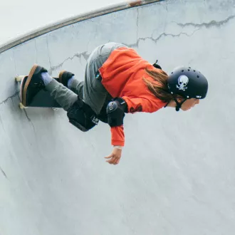 Freestyle Helm NKX Brain Saver, Weiß, L (58-61cm)
