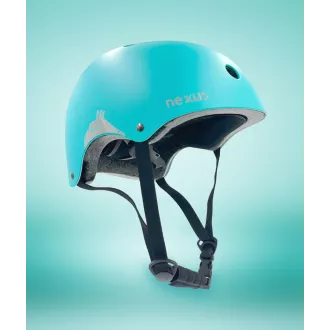 SKITT Kinderhelm NEXUS Edition, Azurblau, M (54-57cm)