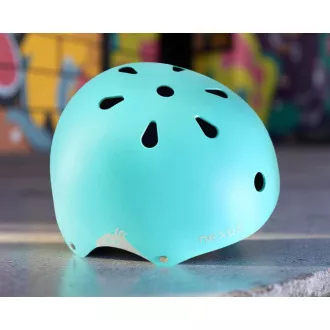 SKITT Kinderhelm NEXUS Edition, Azurblau, M (54-57cm)