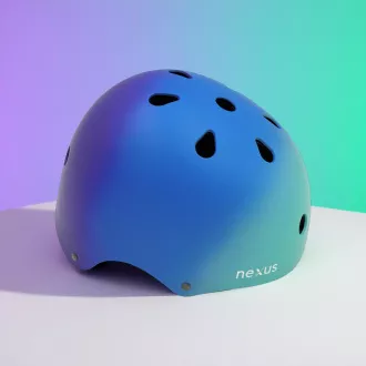 SKITT Kinder-Freestyle-Helm NEXUS Edition, Regenbogen, S (48-53cm) SKITT Kinder-Freestyle-Helm NEXUS Edition, Regenbogen, S (48-53cm)
