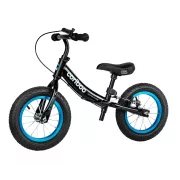 MOVINO Cariboo ADVENTURE Kinderfahrrad mit Bremse, 12'' aufblasbare Räder, schwarz und blau