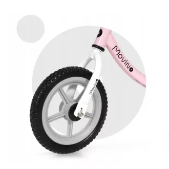 CHILDREN'S BIKE MOVINO Cariboo CLASSIC, 12'' Räder, rosa-grau CHILDREN'S BIKE MOVINO Cariboo CLASSIC, 12'' Räder, rosa-grau