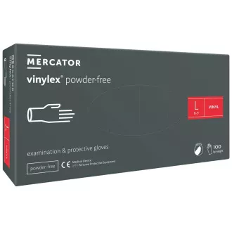 VINYLEX POWDER FREE - Vinylhandschuhe (puderfrei) weiß, 100 Stück, M