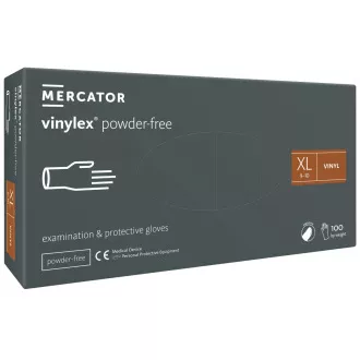 VINYLEX POWDER FREE - Vinylhandschuhe (puderfrei) weiß, 100 Stück, M