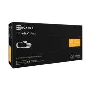 NITRYLEX BLACK - Nitrilhandschuhe (puderfrei) schwarz, 100 Stück, L