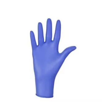 NITRYLEX BASIC - Nitrilhandschuhe (ohne Puder) dunkelblau, 100 Stück, M