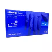NITRYLEX BASIC - Nitrilhandschuhe (ohne Puder) dunkelblau, 100 Stück, S