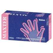 NITRYLEX MAXTER - Nitrilhandschuhe (puderfrei) dunkelblau, 100 Stück, M