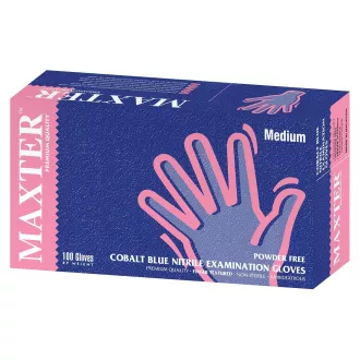 NITRYLEX MAXTER - Nitrilhandschuhe (puderfrei) dunkelblau, 100 Stück, XL NITRYLEX MAXTER - Nitrilhandschuhe (puderfrei) dunkelblau, 100 Stück, XL